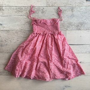 JCrew Crewcuts - Beach Umbrella Smocked Sundress